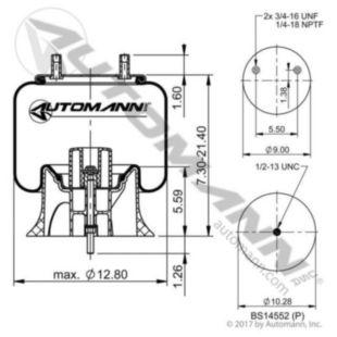 AIR SPRING ROLLING LOBE