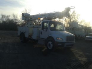 2014 Freightliner M2 Diesel 4x2 Terex Commander 4047 Digger Derrick Truck