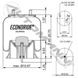AIR SPRING ROLLING LOBE
