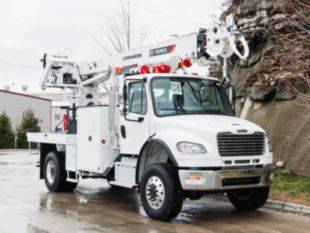 2024 Freightliner M2106 4x4 Terex Utilities C4047 Digger Derrick