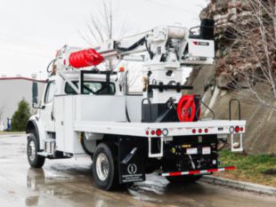 2024 Freightliner M2106 4x4 Terex Utilities C4047 Digger Derrick