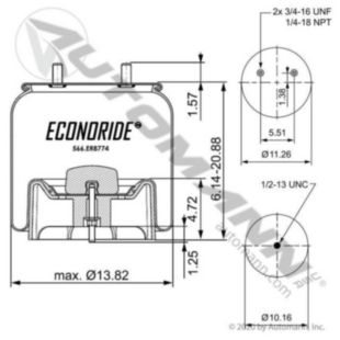 AIR SPRING ROLLING LOBE