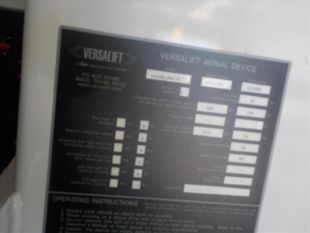 2015 Single Versalift Vantel 29 Bucket Truck