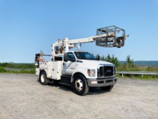 2019 Ford F-750 4x2 Versalift VTP-40-NE Cable Placer