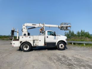 2019 Ford F-750 4x2 Versalift VTP-40-NE Cable Placer