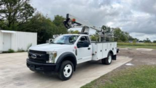 2018 Ford F550 4x2 Versalift STP-36-NE Cable Placer