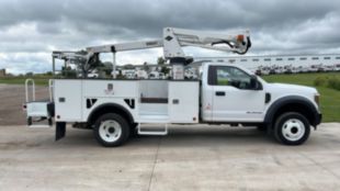 2018 Ford F550 4x2 Versalift STP-36-NE Cable Placer