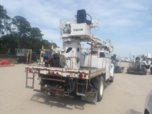 2015 Ford F-750 Diesel 4x2 Terex Commander 4047 Digger Derrick Truck