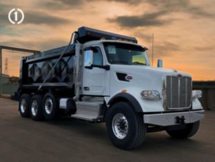 2025 Peterbilt 567 8x4 17' 6" DuraClass Dump Truck