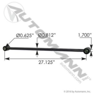 Automann Torque Arm Cabin 27.200 Tube Peterbilt
