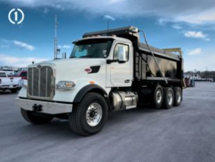 2025 Peterbilt 567 8x4 17' 6" DuraClass Dump Truck