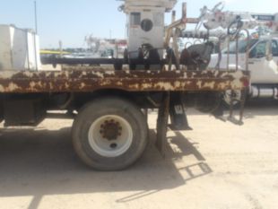 2015 Ford F-750 Diesel 4x2 Terex Commander 4047 Digger Derrick Truck