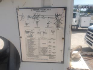 2015 Ford F-750 Diesel 4x2 Terex Commander 4047 Digger Derrick Truck