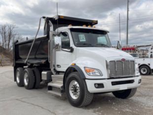 2025 Peterbilt 548 6x4 16' Load King Dump Truck