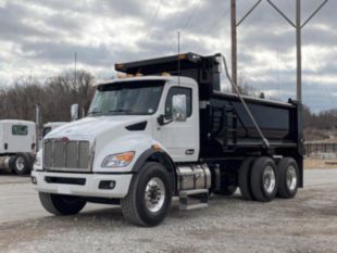 2025 Peterbilt 548 6x4 16' Load King Dump Truck