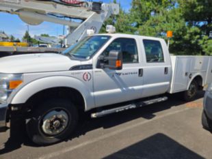 2015 Ford F-250 Gas Engine Crew Cab 4x4 "Rail Gear Equipped" Service Truck