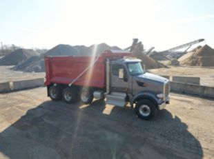 2025 Peterbilt 567 8x4 16' DuraClass Tri-Axle Dump Truck