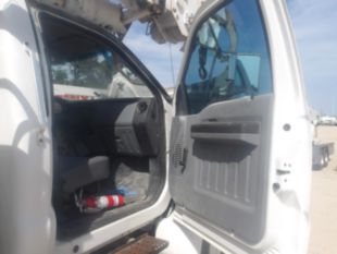 2015 Ford F-750 Diesel 4x2 Terex Commander 4047 Digger Derrick Truck