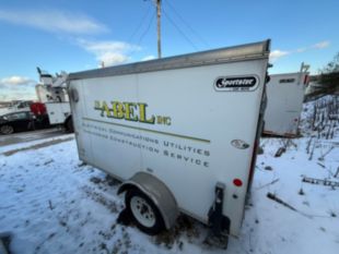 2012 Car Mate Sportster Single Axle Enclosed Trailer