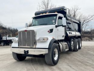 2025 Peterbilt 567 8x4 16' Dump Truck