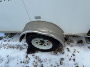 2012 Car Mate Sportster Single Axle Enclosed Trailer