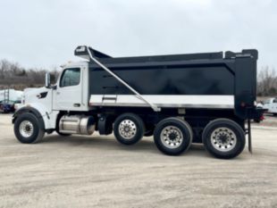 2025 Peterbilt 567 8x4 16' Dump Truck