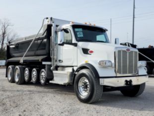 Quint Axle 18 cu yd Rear Dump Truck