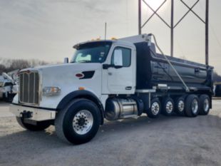 Quint Axle 18 cu yd Rear Dump Truck