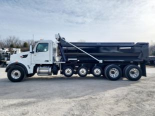 Quint Axle 18 cu yd Rear Dump Truck