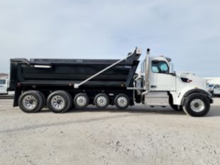 Quint Axle 18 cu yd Rear Dump Truck