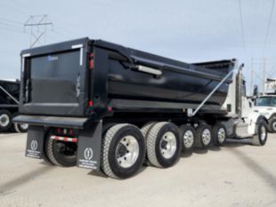 Quint Axle 18 cu yd Rear Dump Truck