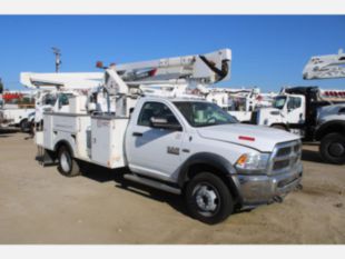 2016 Dodge 5500 4x4 Hemi Powered Terex LT-40 Bucket Truck