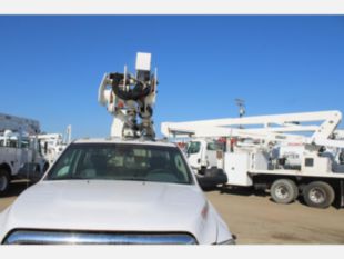 2016 Dodge 5500 4x4 Hemi Powered Terex LT-40 Bucket Truck