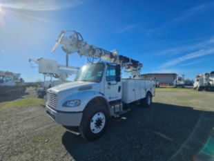 2016 Freightliner M2 Diesel 4x4 Terex Commander C4047 Digger Derrick Truck