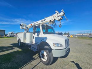 2016 Freightliner M2 Diesel 4x4 Terex Commander C4047 Digger Derrick Truck