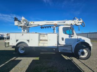 2016 Freightliner M2 Diesel 4x4 Terex Commander C4047 Digger Derrick Truck