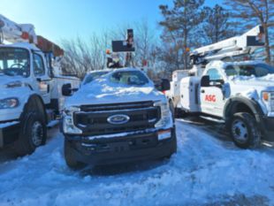 2022 Ford F-550 Powerstroke 4x4 Versalift SST-40 Bucket Truck