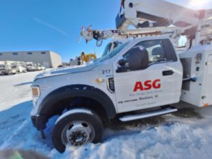 2022 Ford F-550 Powerstroke 4x4 Versalift SST-40 Bucket Truck