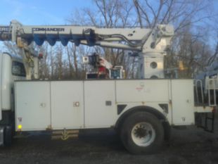 2014 Freightliner M2 Diesel 4x2 Terex Commander 4047 Digger Derrick Truck