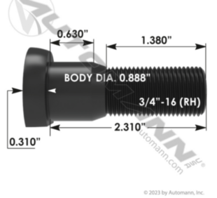 WHEEL STUD