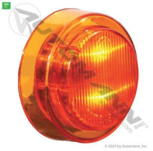MARKER LIGHT LED 2-1/2IN AMBER