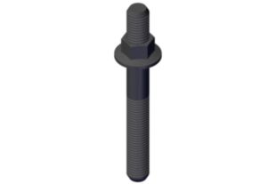 SCREW,STUDDED FLANGE CAP
