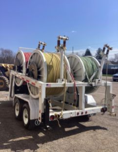 2015 Hogg & Davis ODP 40-4HRC Four Drum Puller