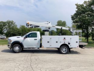 2023 RAM 5500 4x4 Versalift STP-36-NE Cable Placer Truck