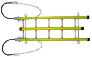 CTOS 3-Rail Fiberglass Hook Ladder 8 ft - 30 ft