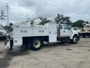 2015 Ford F750 4x2 Stellar STELLAR 5521 CRANE (TMAX-V2) Hi-Rail Service Truck