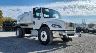 2015 Freightliner M2106 4x2 Load King 2500 Gallon Water Truck