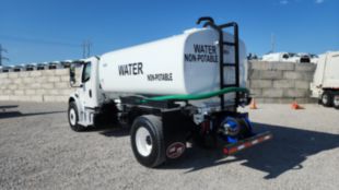 2015 Freightliner M2106 4x2 Load King 2500 Gallon Water Truck