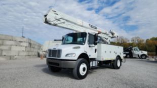 2016 Freightliner M2106 4x4 Terex HRX55 Bucket Truck