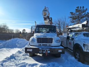 2023 Freightliner M2 4x4 Terex Commander 4047 Digger Derrick Truck